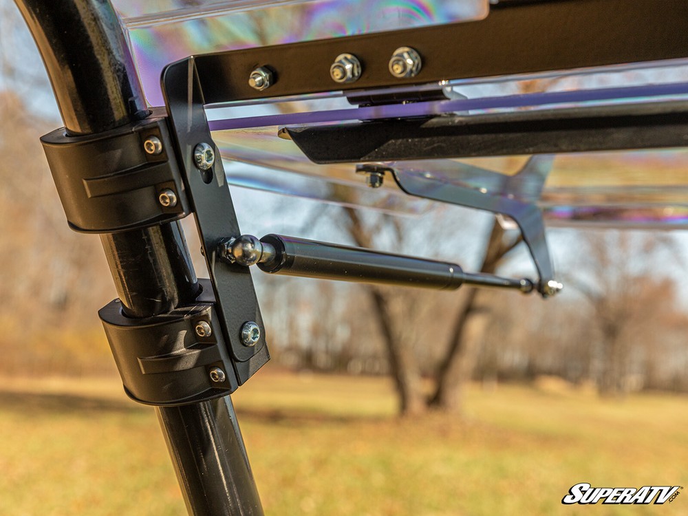SuperATV Scratch Resistant Flip Windshield for CFMOTO UForce 500 / 800 (2014+)