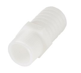 DCI 3/4" MPT x 5/8" Barb Adapter, Plastic