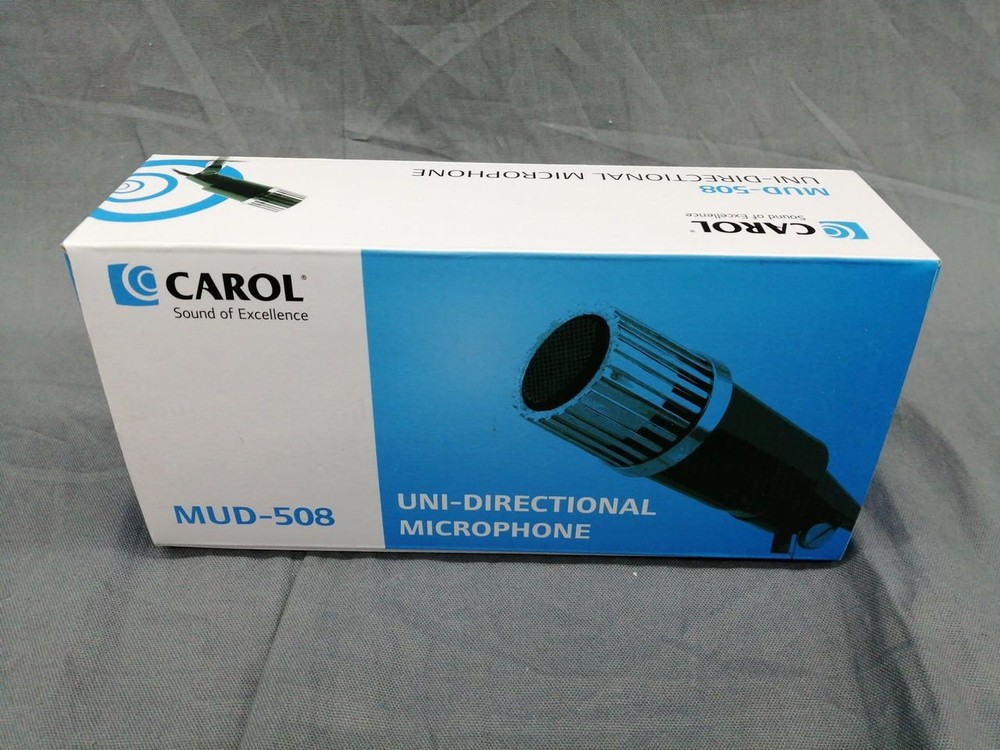 CAROL Dynamic Microphone MUD-508 Used