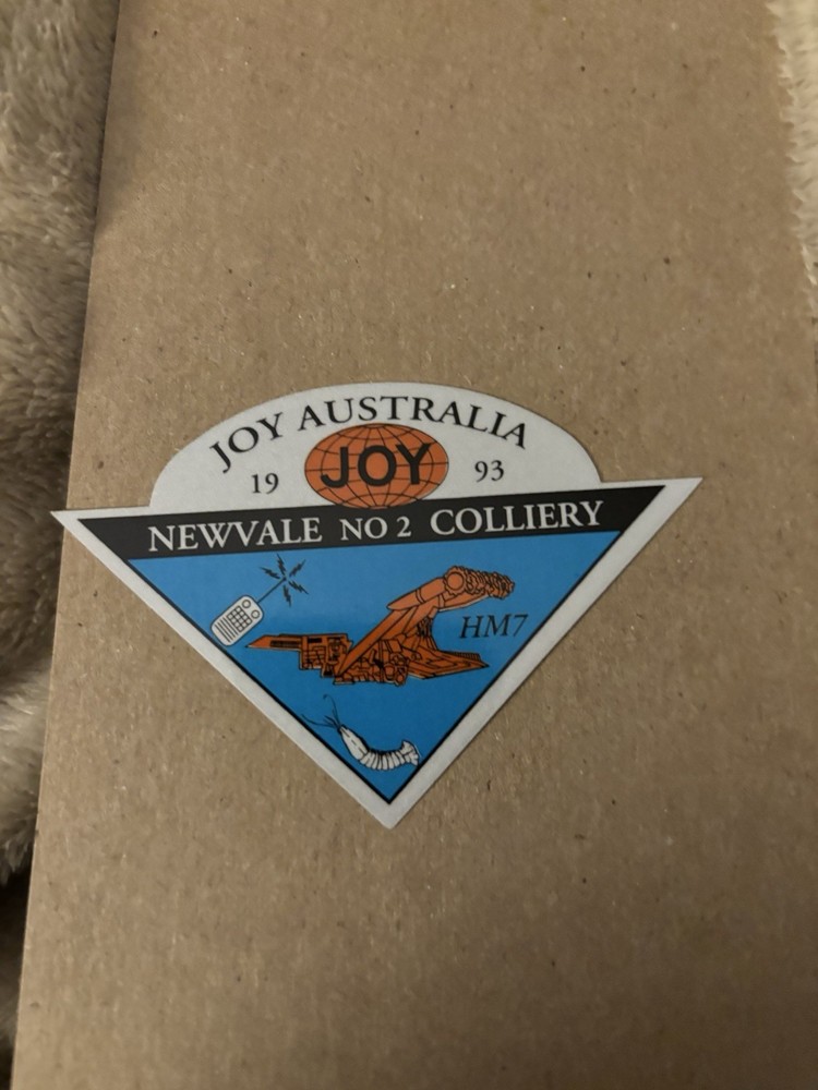 joy coal mining stickers Nice Australian Item 47