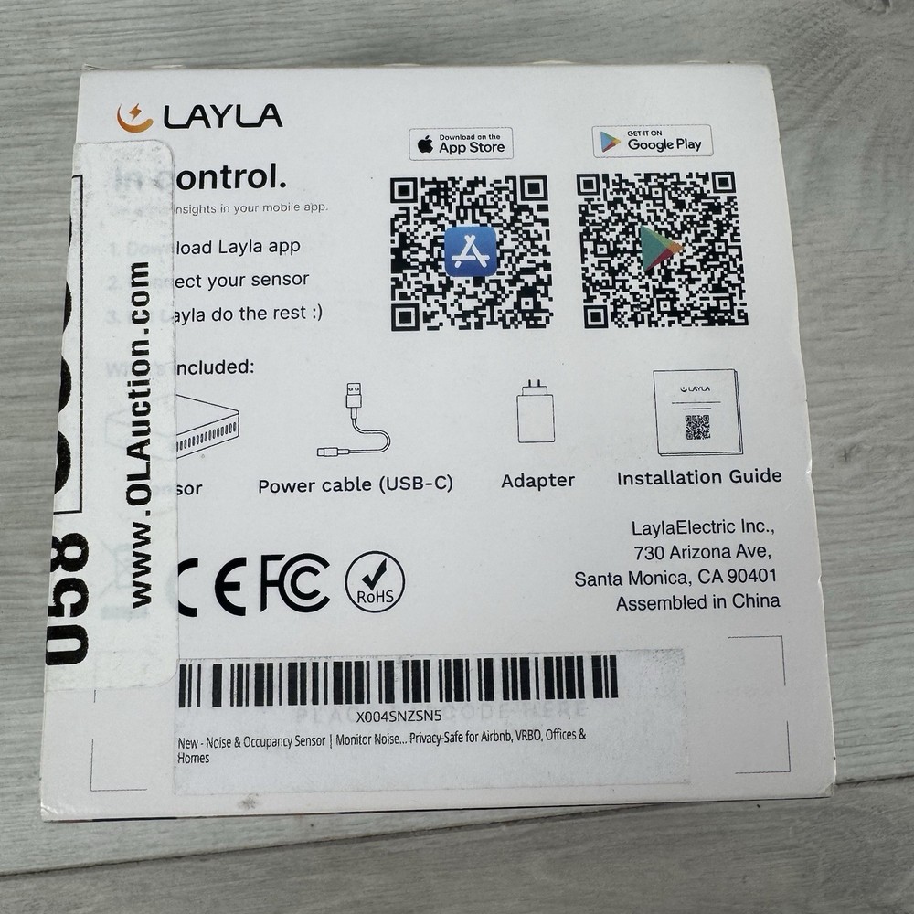 Layla Smart Air Conditioner Controller WiFi Remote Sensor Missing Cable