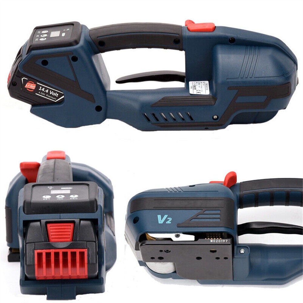 Electric Strapping Machine for 13-16mm PP PET Straps Automatic Strapping Tooloj