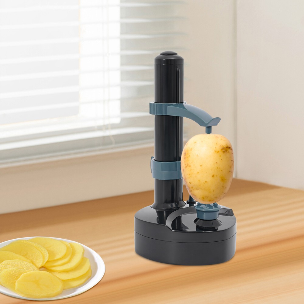 Stable adjustable handle electric fruit vegetable peeler Machine NEW US