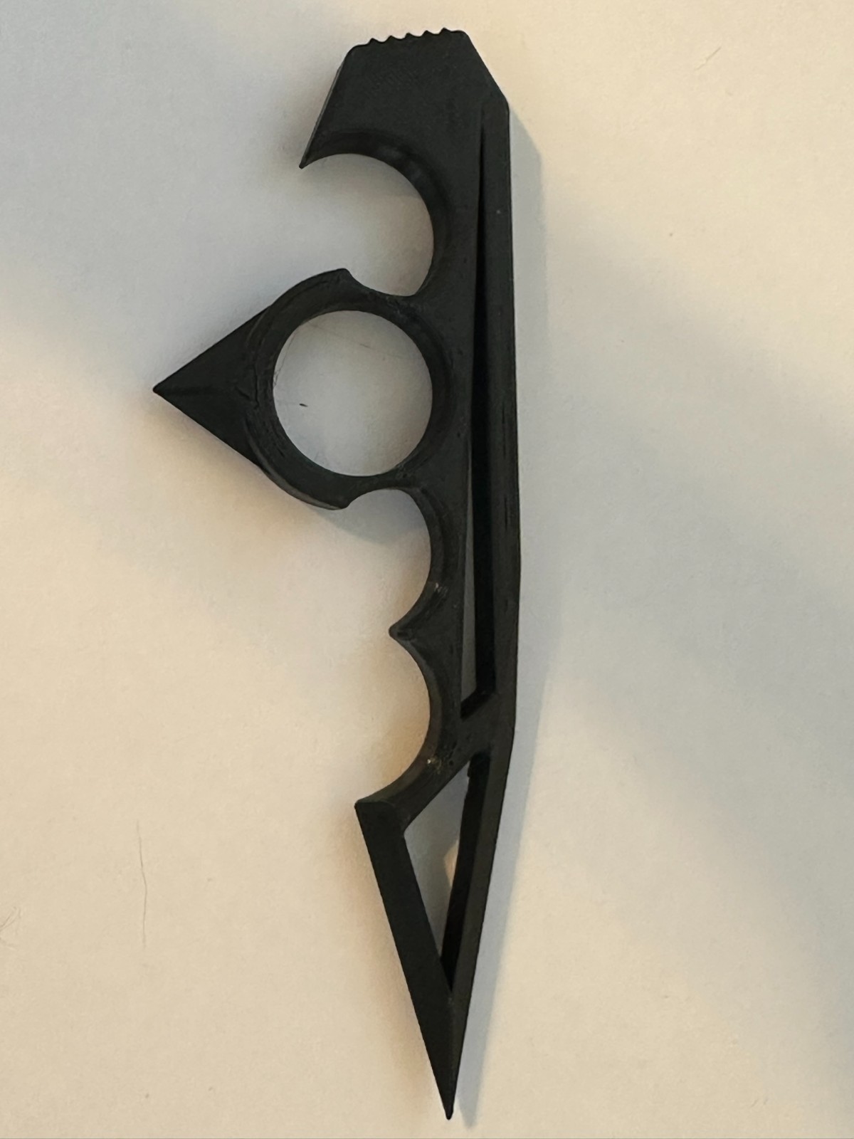 Carbon Fiber Hand Spike - Non Metal - Undetectable Self Defense Knife - Large