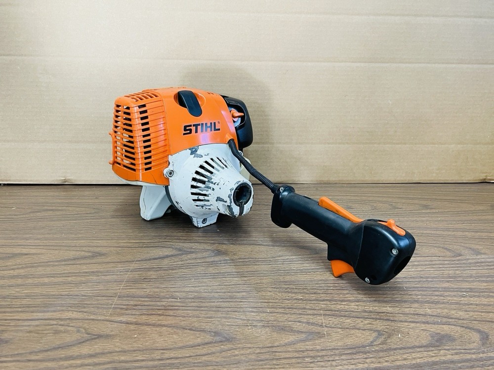 STIHL FS110R String Trimmer Engine Powerhead 31cc Project STARTS UP RUNS Read🛠️