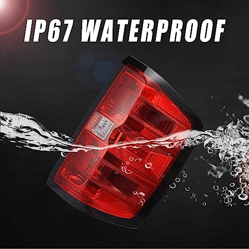 Tail Light Assembly Compatible With 2014-2018 Chevy 16-18 Left Driver Side