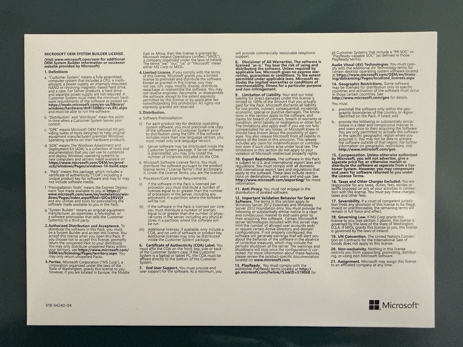 Windows Server 2025 Standard 64Bit | 16 -Core DVD Pack