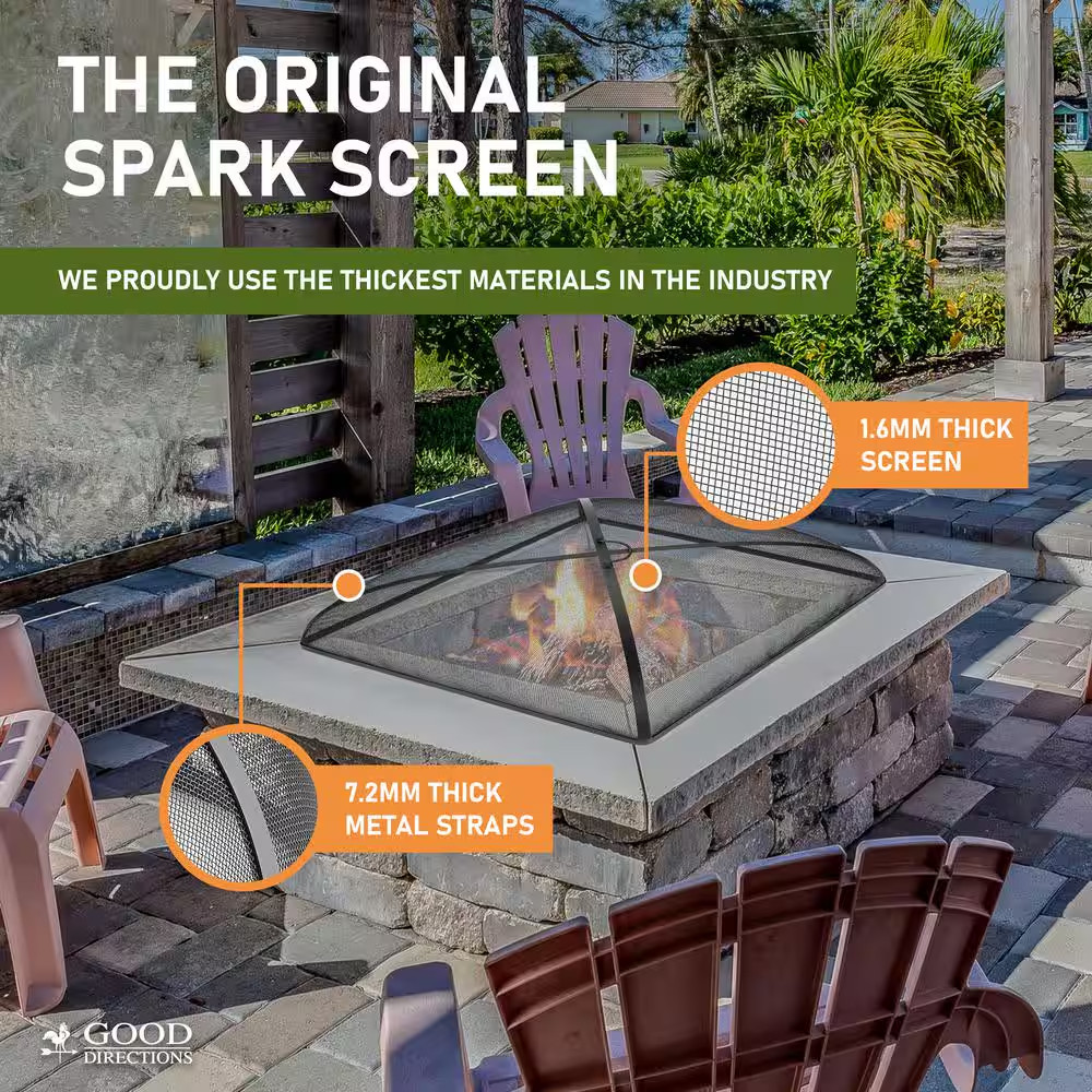 30 In. Square Spark Screen with Lifter