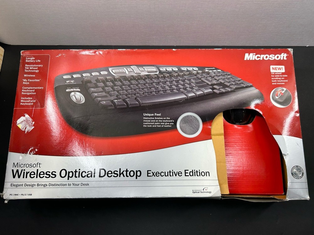 Microsoft Wireless Desktop Elite Keyboard And Mouse Combo