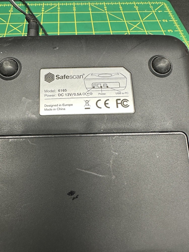 Safescan 6165 Money Counting Scale *Base Only Read Description*