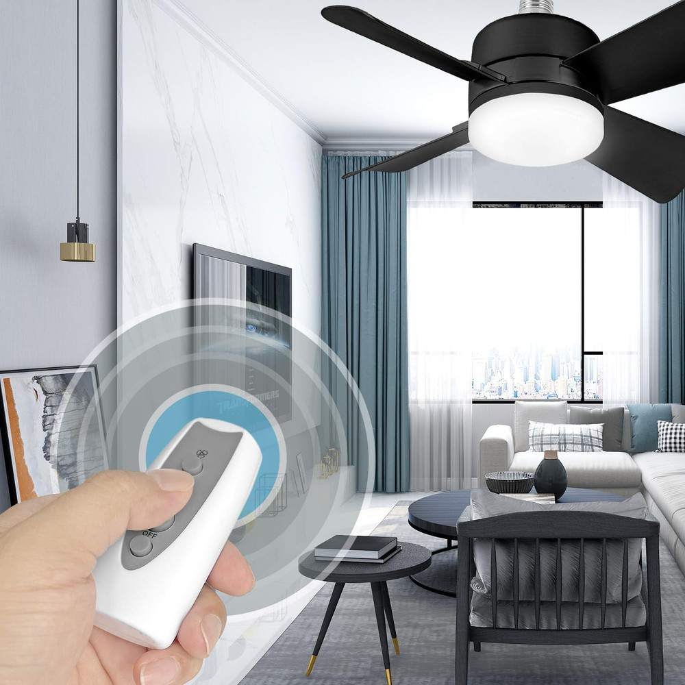 Replacement Remote Control for Socket Fan Light – Compatible with Bell+Howell So