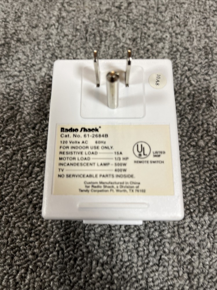 X10 smart home Appliance Module 3 prong 61-2684B
