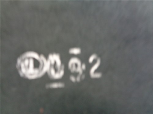 LEATHER HIDE BLACK TEXTURED 51" X 29 1/2"