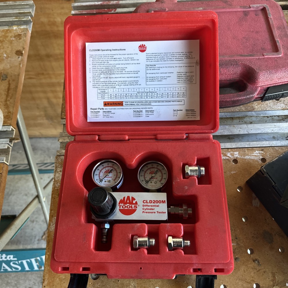 MAC Differential Cylinder Pressure Tester CLD200M