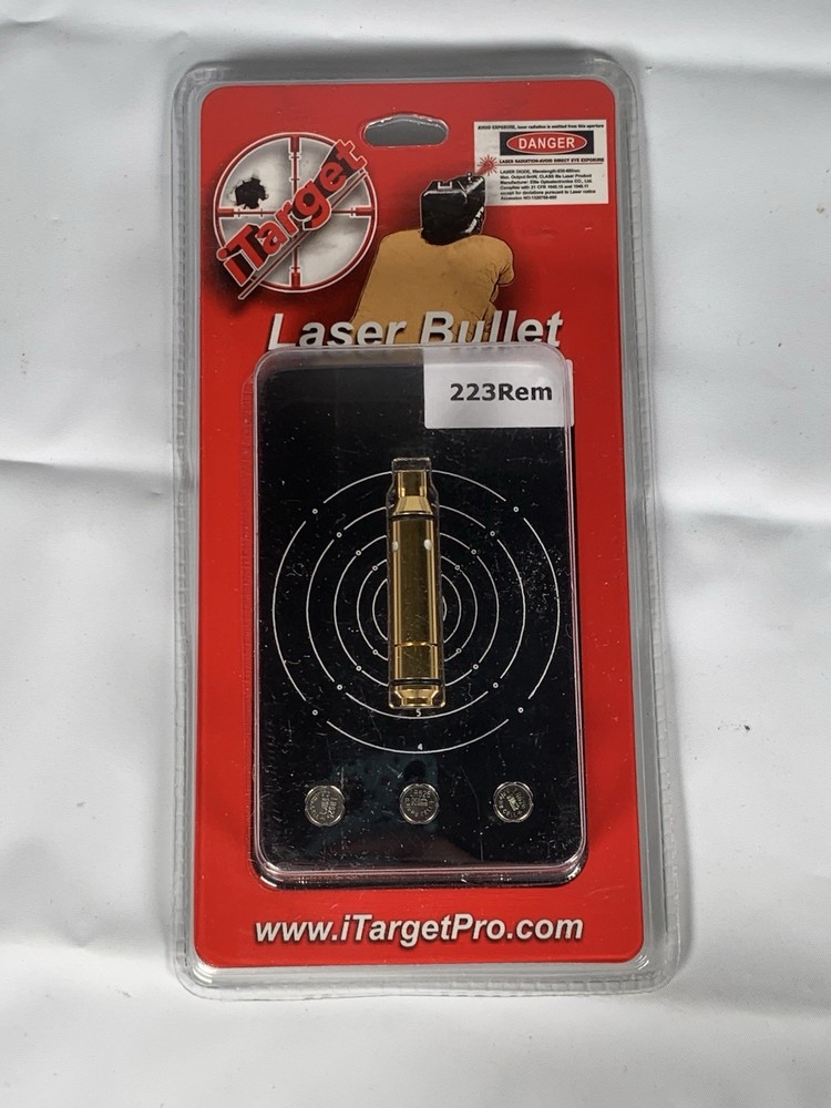 iTarget Pro 223Rem Dry Fire Laser Bullet