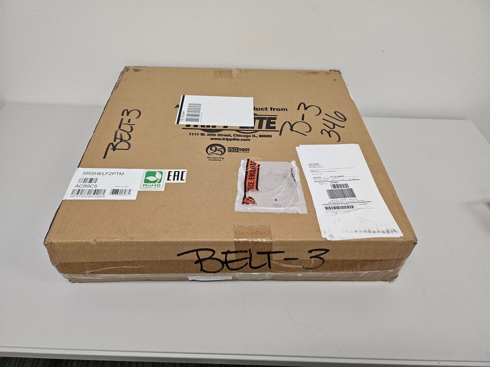 Tripp Lite SmartRack 2U Cantilever Toolless Mount Fixed Shelf