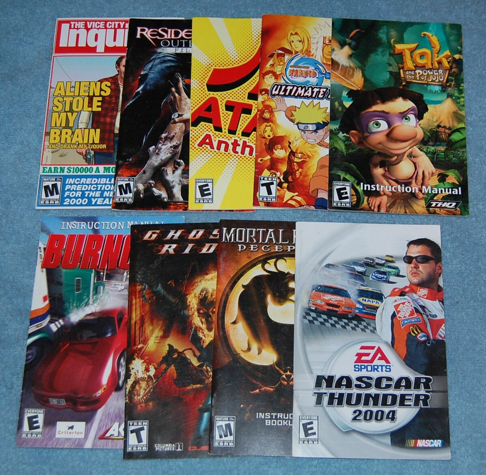 Atari Anthology Sony Playstation 2 Manual (Manual Only)