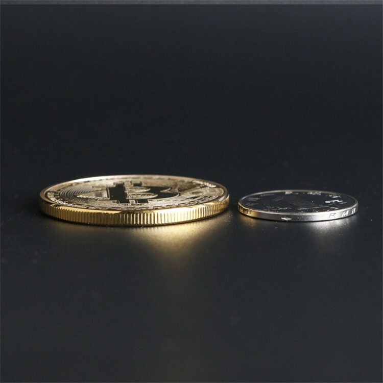 Bitcoin Coin | CryptoCoins 2022 Model | Physical Crypto Coin | Collectable BTC