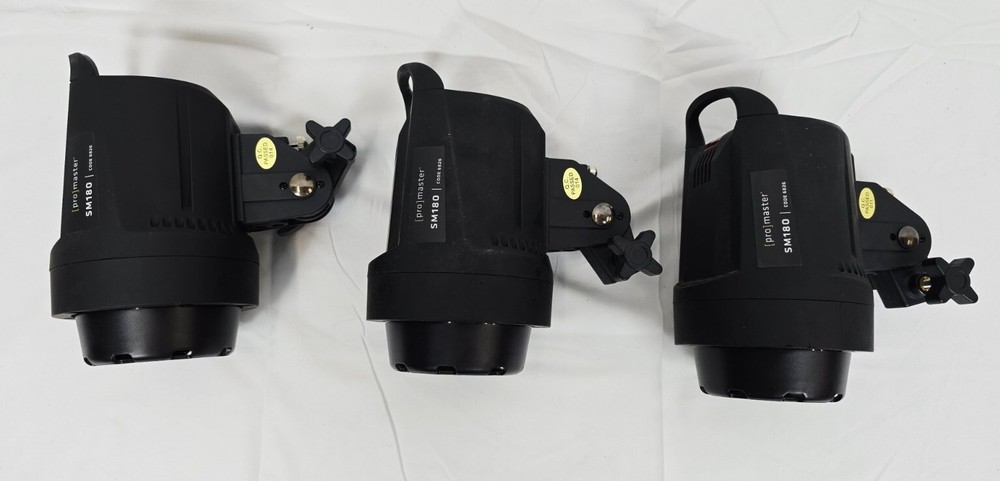Promaster SM180 Manual Control Studio Lighting Kit - 3 Light