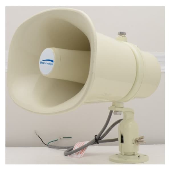 Speco Technologies Spc15rt Pa Weatherproof Speaker, 8-57/64"D, Abs