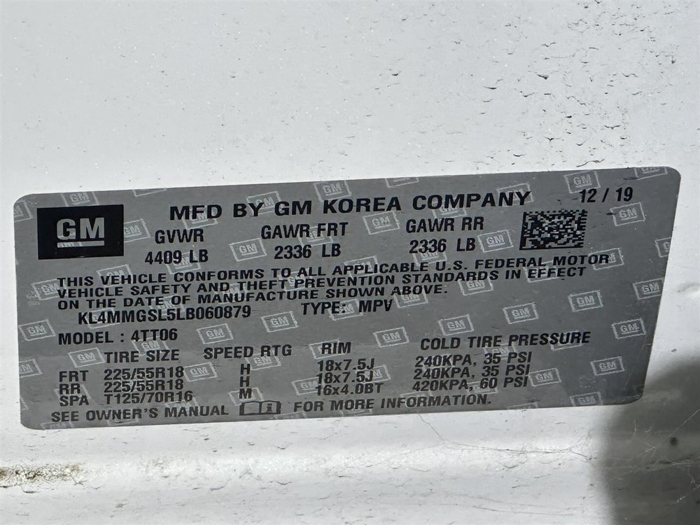 Camera/Projector Camera Front Fits 20-21 ENCORE GX 2790528