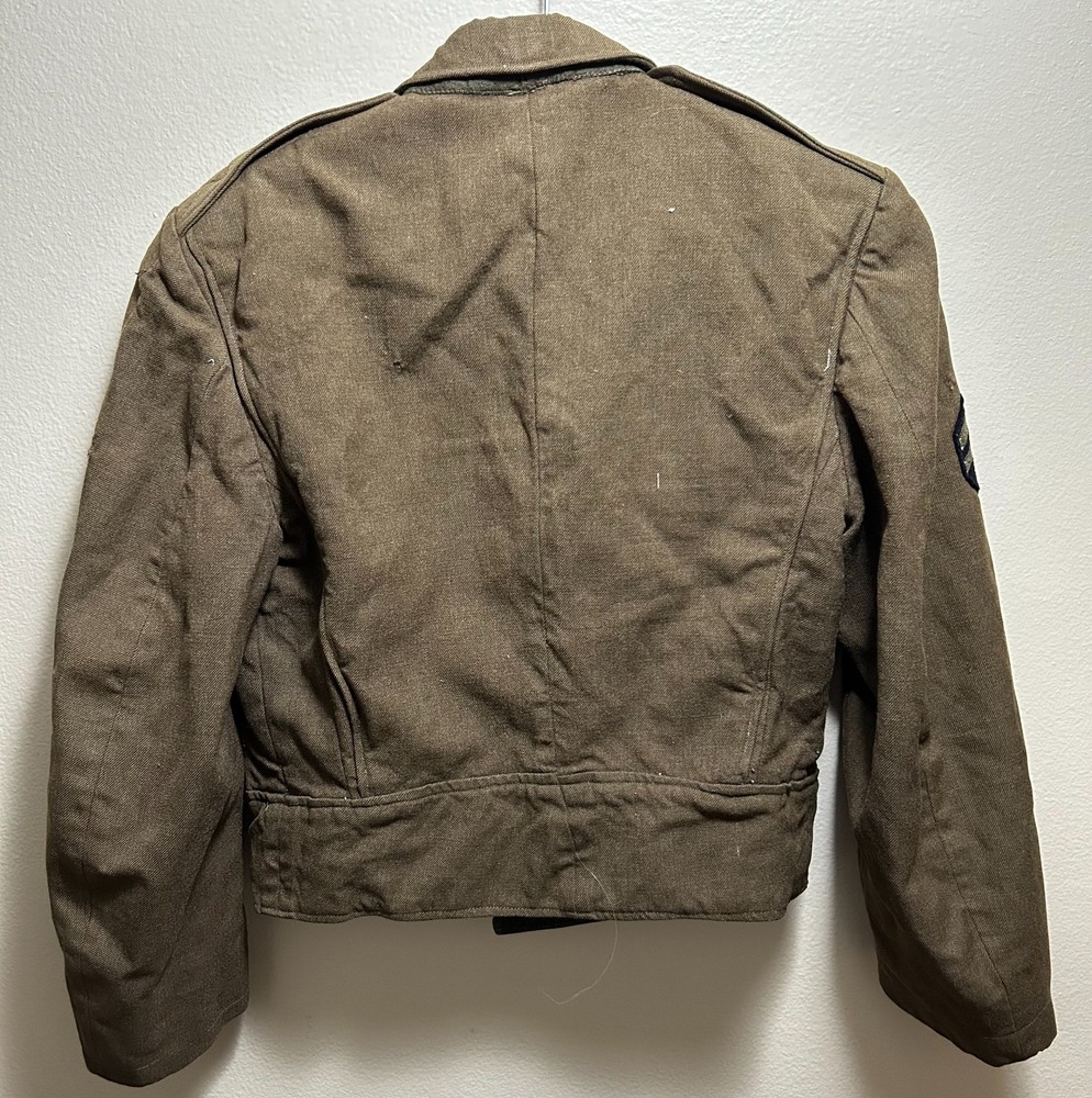 Rare WWII US Army Cut Down 4 Pocket / Custom Made Ike Jacket