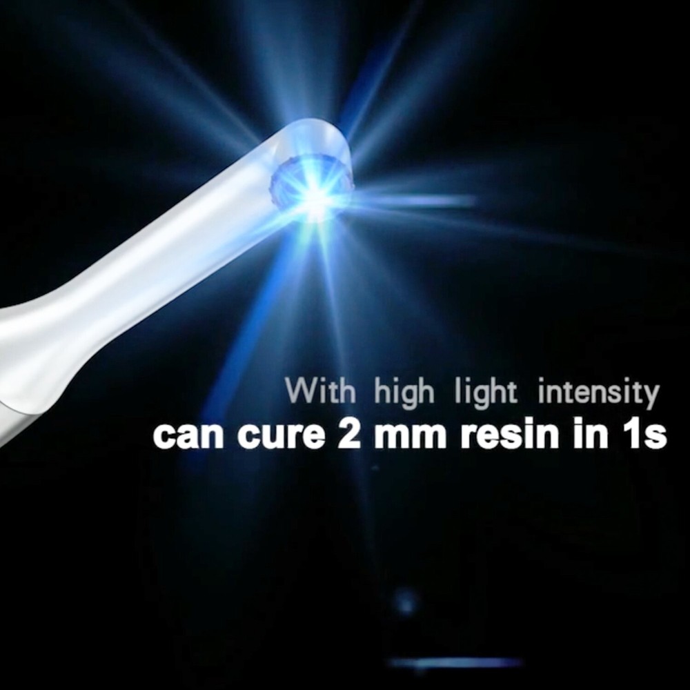 5pcs Woodpecker Dental iLED Curing Light Lamp Wireless 1 Second Curing 2500mw/c㎡