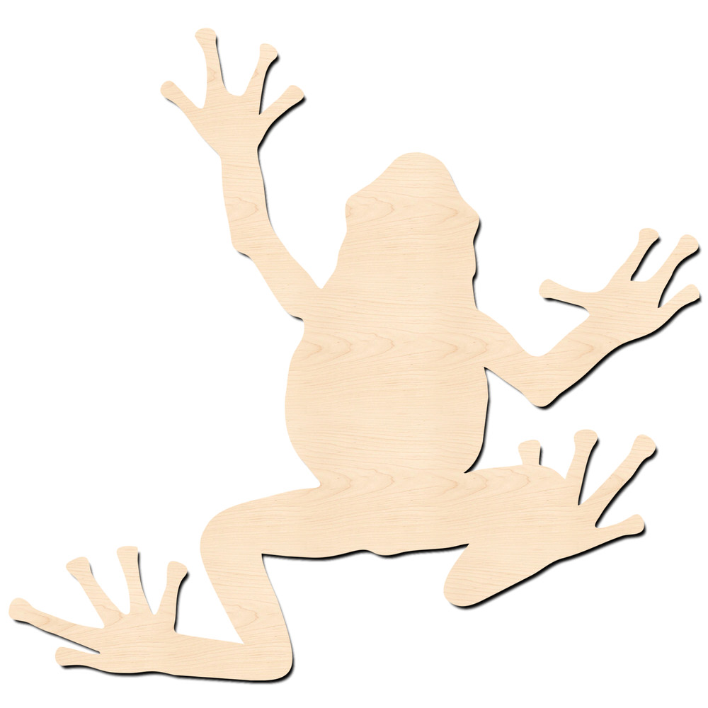 Wooden Frog-Laser Cut Frog