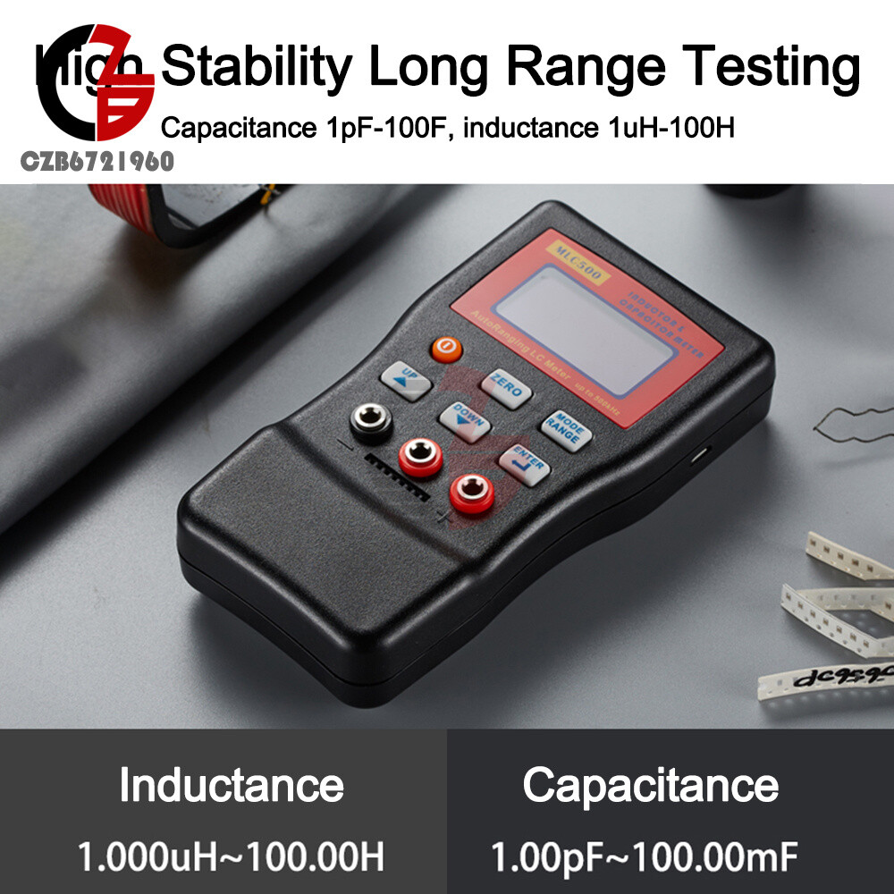 MLC500 Automatic Range Capacitance Inductance Meter Digital Capacitance Tester