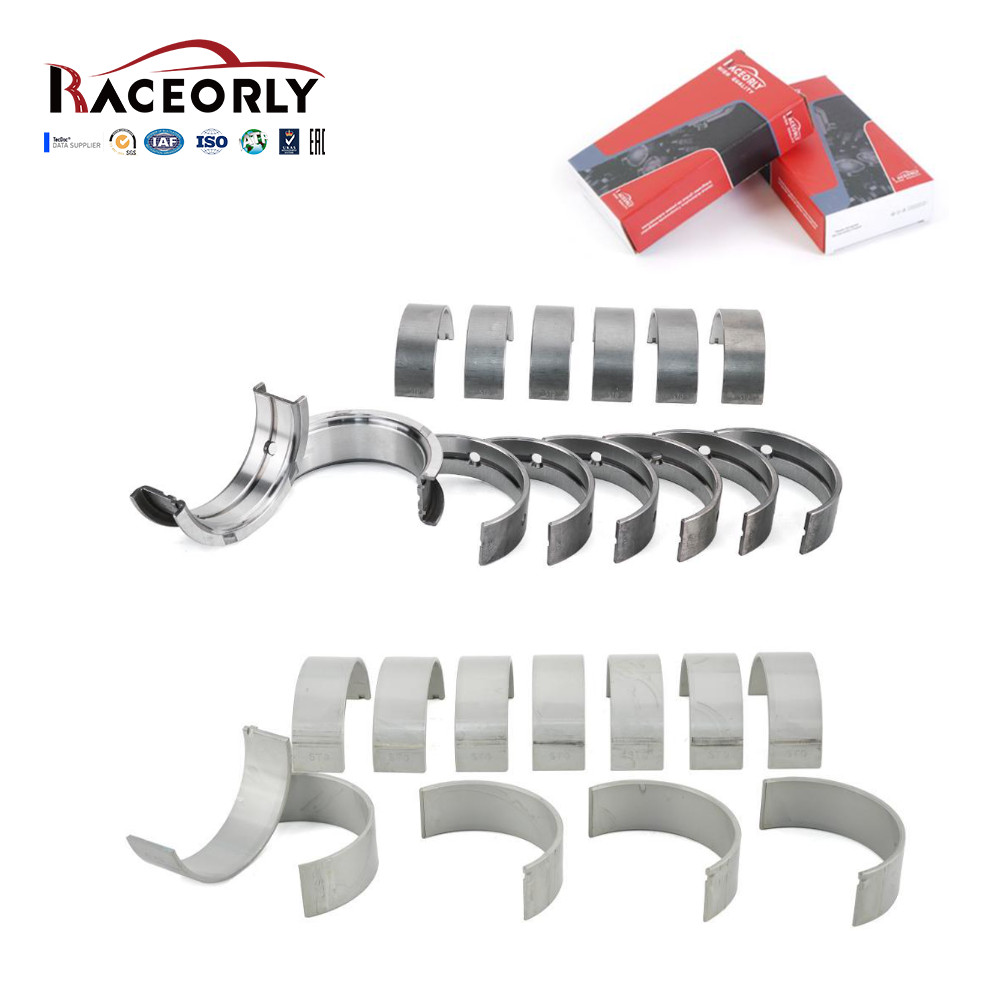 RACEORLY Main & Con Rod Bearing Set STD For BMW 330 730 E46 E60 E66 3.0 L6 M54