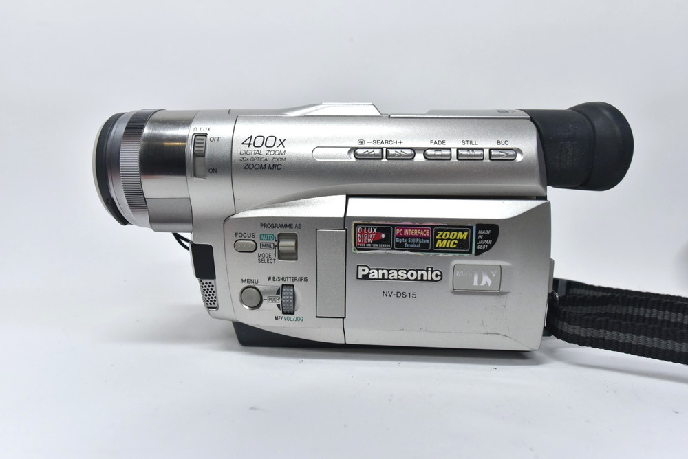 Panasonic NV-DS15B Video Camera Mini Dv Camcorder - No Battery/Untested
