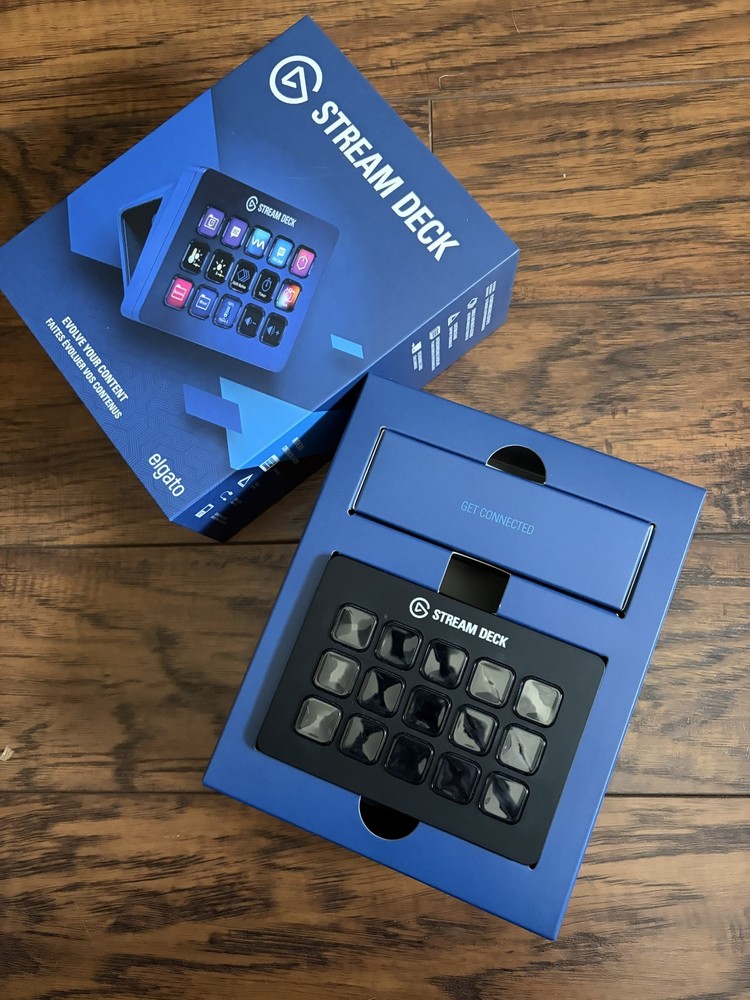 Elgato Stream Deck Mk1 Content Creator Streamer Controller Black