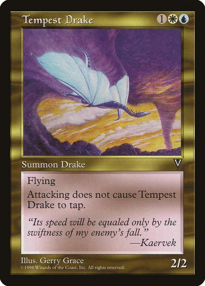 Tempest Drake Visions N/A MTG MP