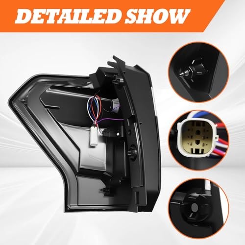 Tail Light Assembly Passenger Side Compatible with 2018-2021 Expedition Right