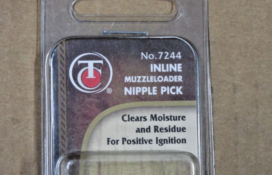 #4 Thompson Center Inline & Traditional Style Muzzleloader Nipple Pick 7244 NEW