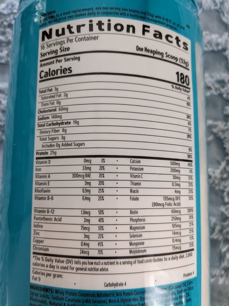 GNC TOTAL LEAN SHAKE 25...FRENCH VINILLA