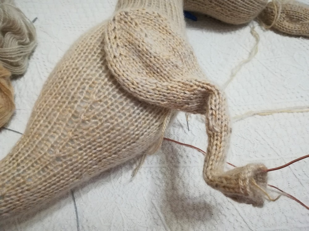 Toy Knitting patterns - set patterns of Sid, Scrat, Rudi based on Ice Age