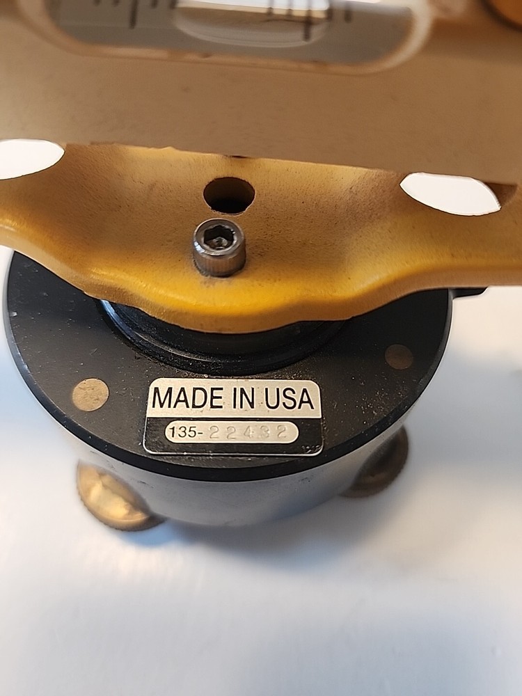 Berger Instruments Transit Model 135 with Case and Instructions