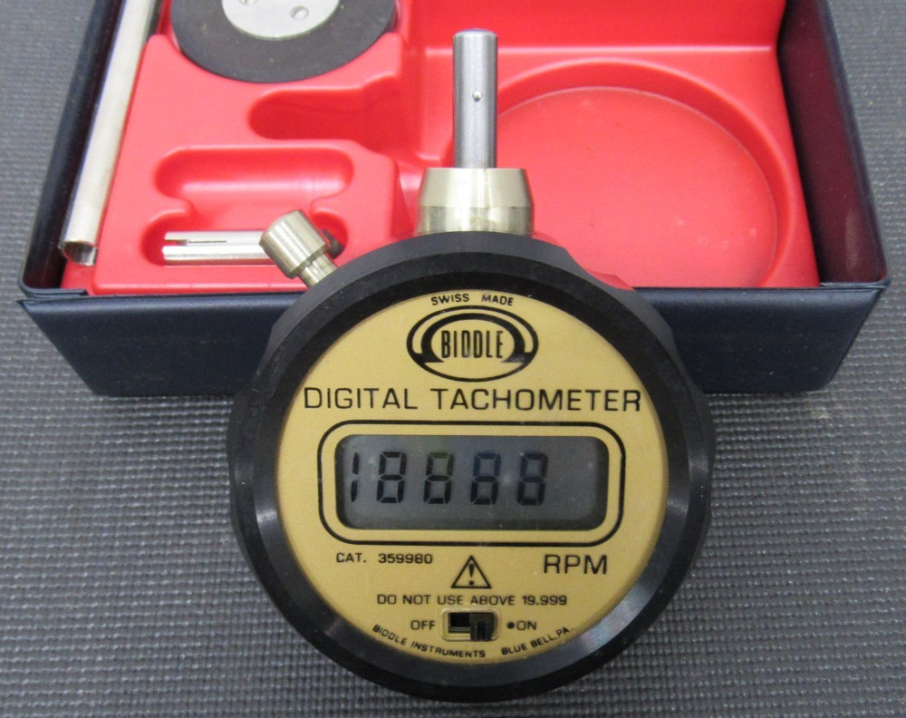 Biddle Digital Tachometer Kit Model 35-J-80 359980