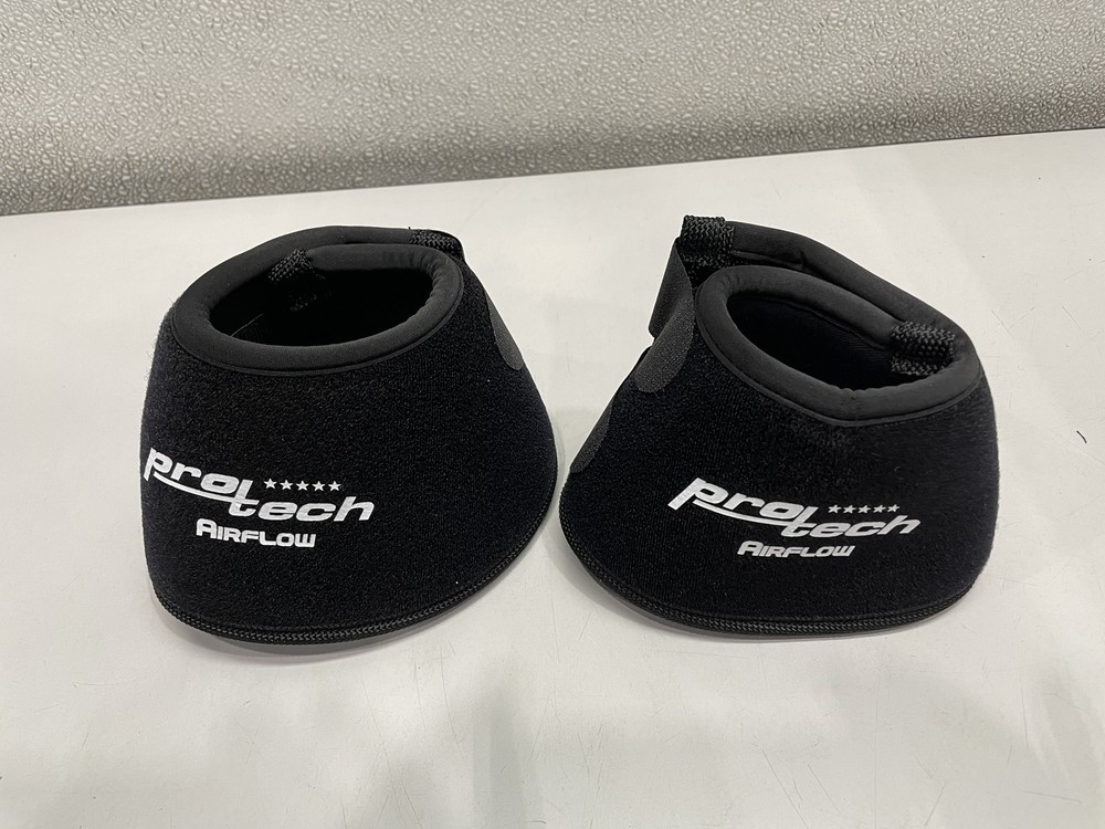 Pro-Tech Horse Airflow Performa Bell Boots, Medium Black
