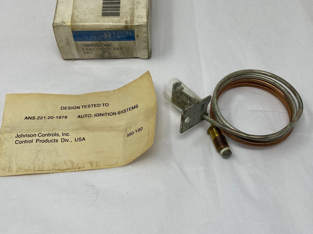 Johnson Controls Y80EA-36 Ignitor Lead Assembly 36"