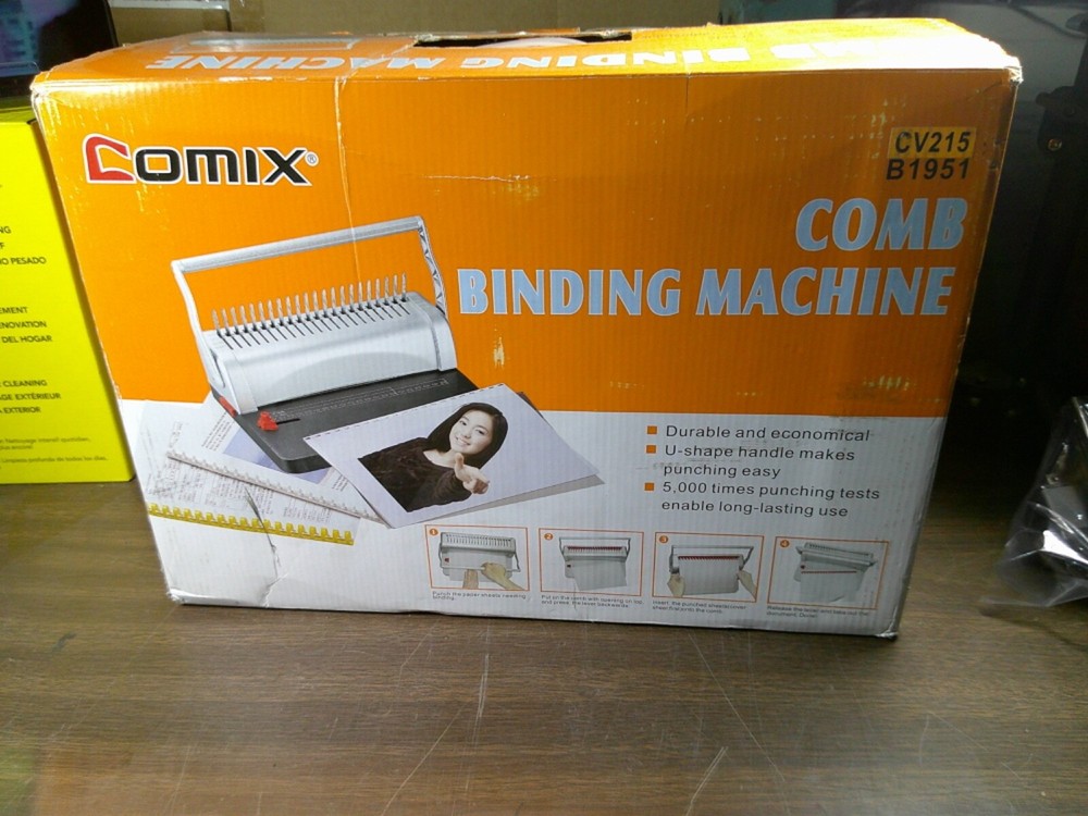 COMIX CV215 COMB BINDING MACHINE