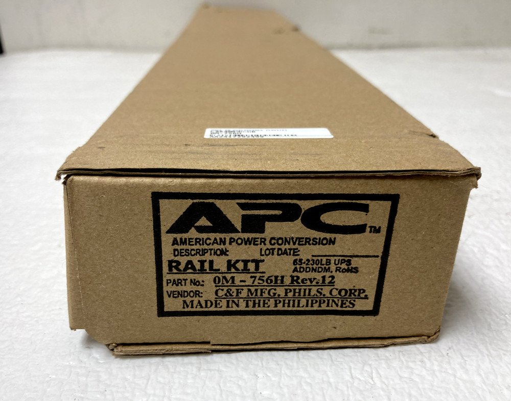 APC OM-756H, Smart-UPS Rackmount Sliding Rails Kit Open box