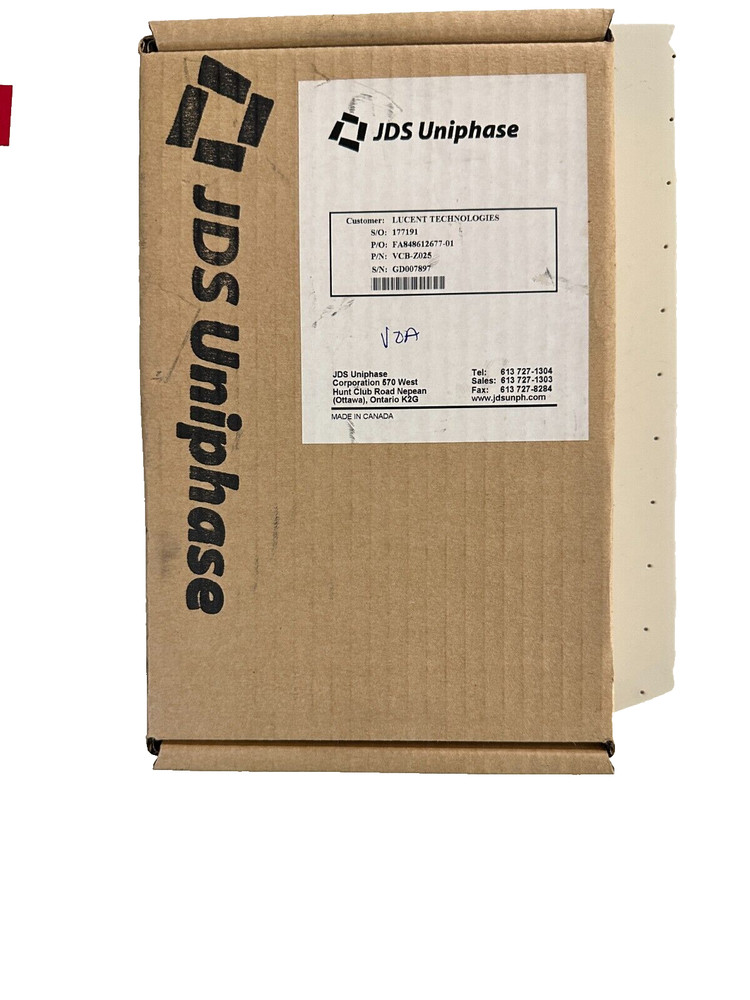 JDSU VCB-Z025 Fiber Optic VCB Attenuator with Low Insertion Loss Programmable