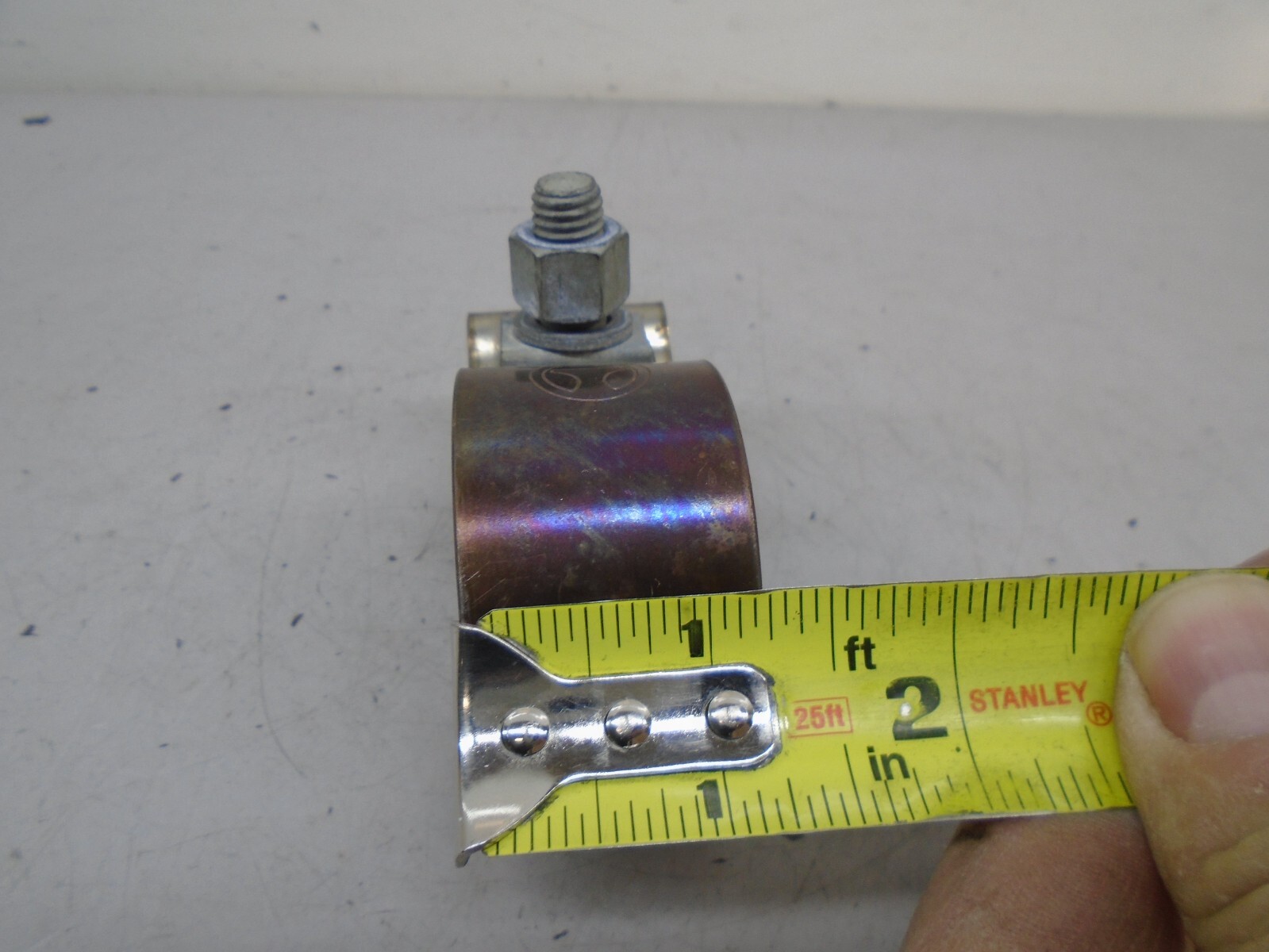 2 Inch Diameter Exhaust Clamp Large for Harley Davidson Models