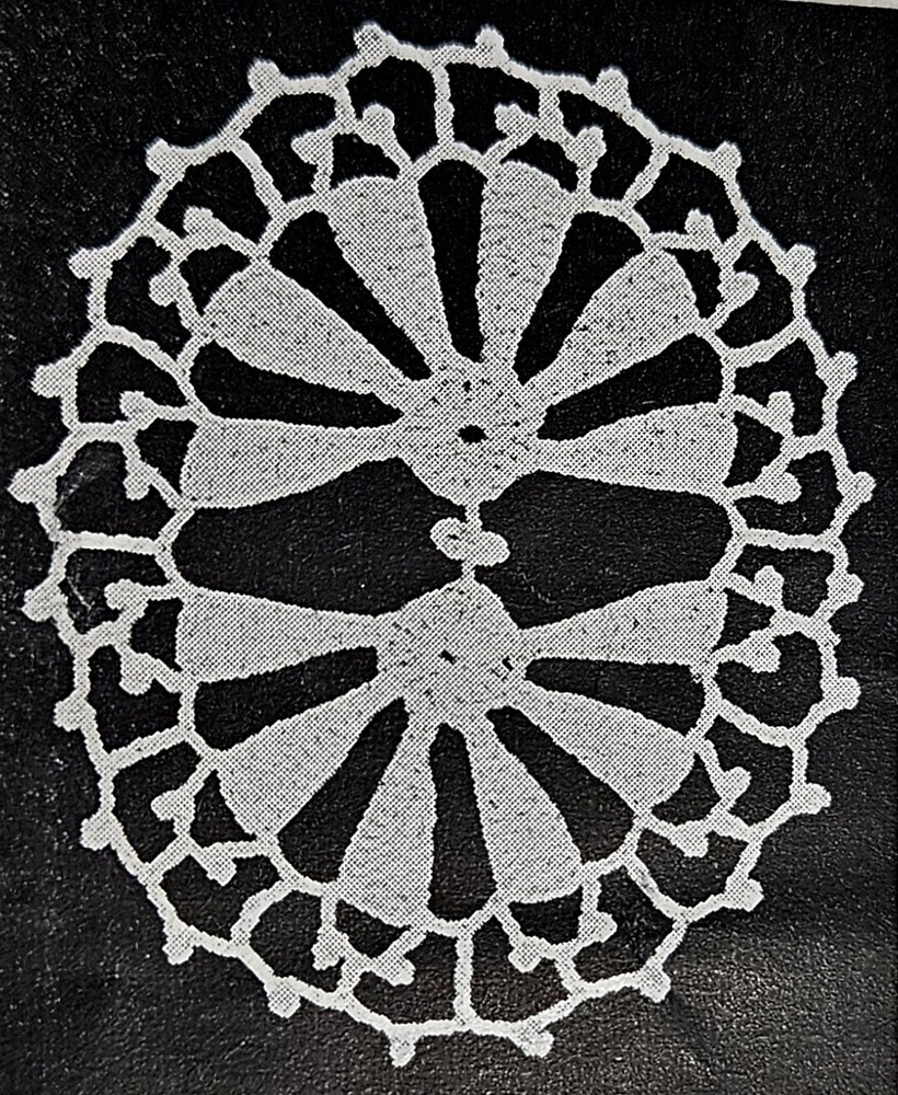 BEDSPREAD Tablecloth NOVELTY CROCHET PATTERNS LILY 102