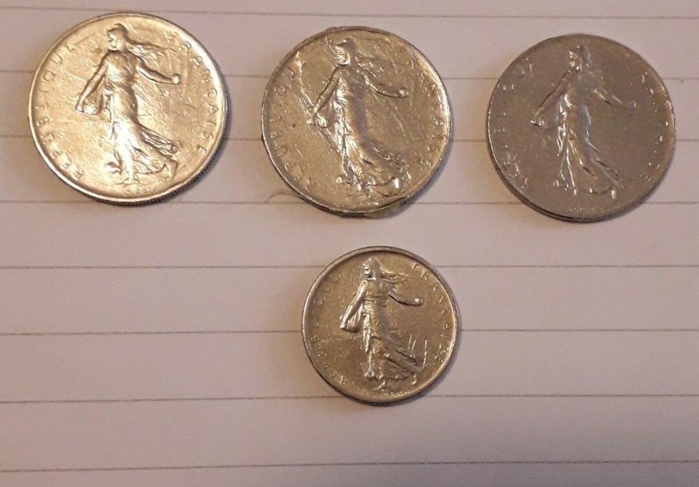 French Franc Coins