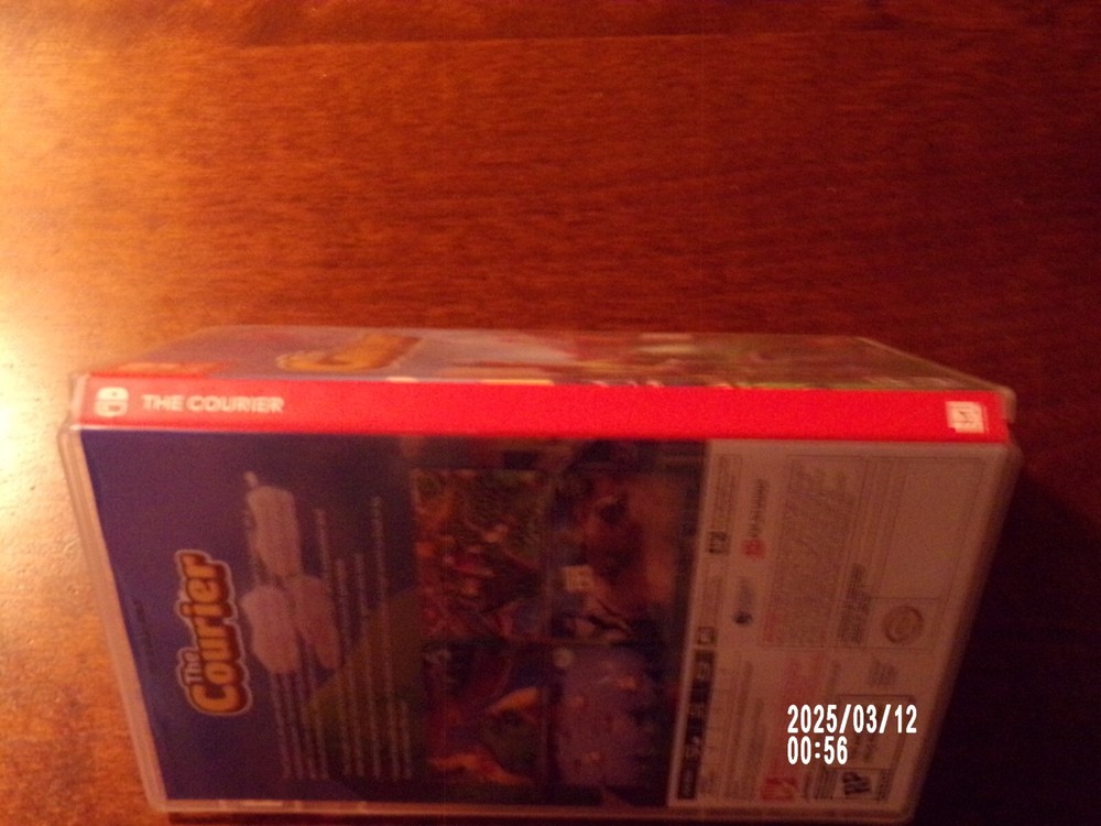 The Courier nintendo switch - DISPLAY ONLY CASE - NO GAME - Fast Shipping!