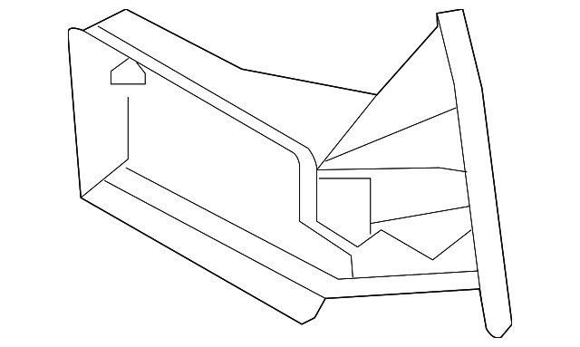 Genuine Volkswagen Mount Bracket 5C6-971-301