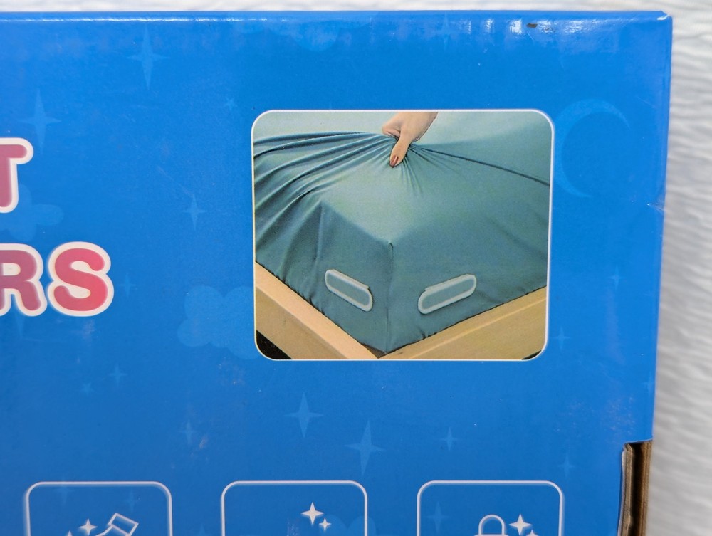 Sheet Holders for Bed Corners Fasteners Keep Sheets Secure Sheet Holders